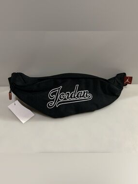 New Air Jordan MVP Black Crossbody Waist Belt Bag